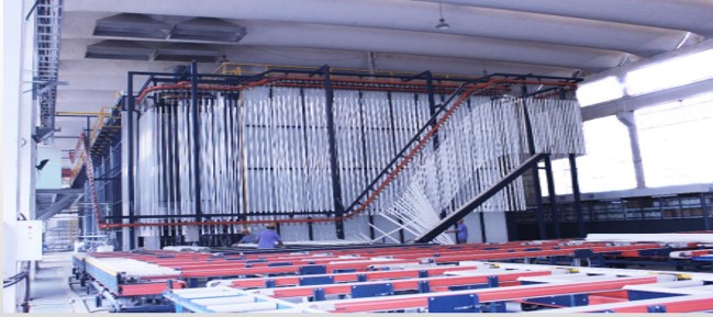 自动化立式喷涂线